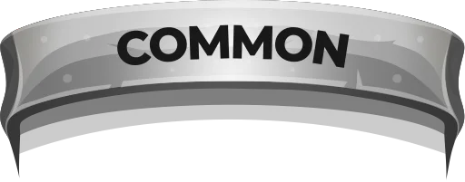 Common rarity badge