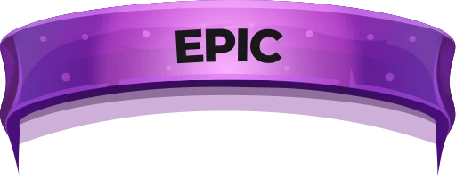 Epic rarity badge
