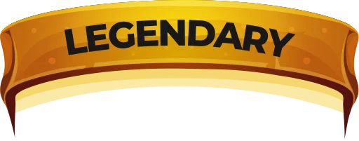 Legendary rarity badge