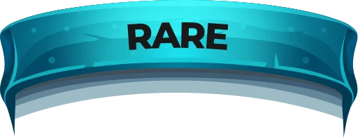 Rare rarity badge