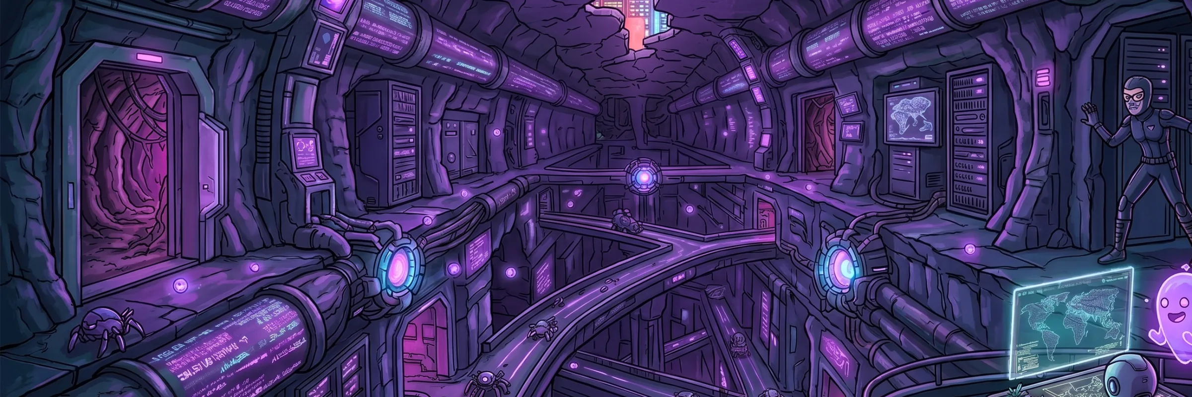The blind network. Every secret has infrastructure.